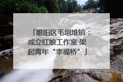 睢阳区毛堌堆镇：成立红娘工作室 架起青年“幸福桥”