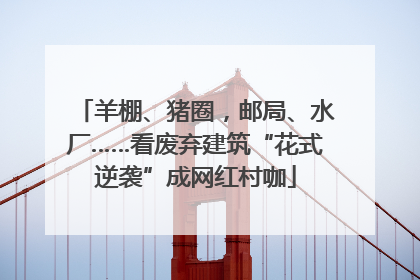 羊棚、猪圈，邮局、水厂……看废弃建筑“花式逆袭”成网红村咖