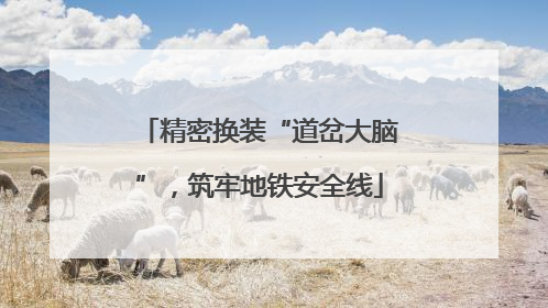 精密换装“道岔大脑”，筑牢地铁安全线