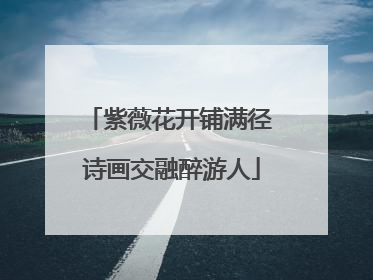 紫薇花开铺满径 诗画交融醉游人