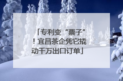 专利变“票子”！宜昌茶企凭它撬动千万出口订单