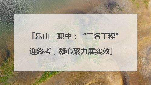 乐山一职中：“三名工程”迎终考，凝心聚力展实效