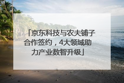 京东科技与农夫铺子合作签约，4大领域助力产业数智升级