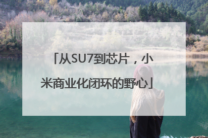 从SU7到芯片，小米商业化闭环的野心
