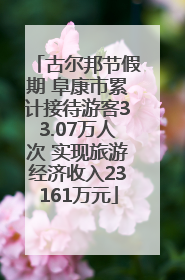 古尔邦节假期 阜康市累计接待游客33.07万人次 实现旅游经济收入23161万元