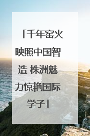 千年窑火映照中国智造 株洲魅力惊艳国际学子