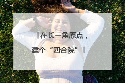 在长三角原点，建个“四合院”