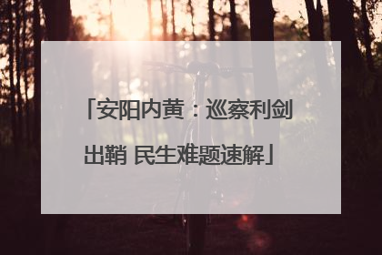 安阳内黄：巡察利剑出鞘 民生难题速解