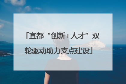 宜都“创新+人才”双轮驱动助力支点建设