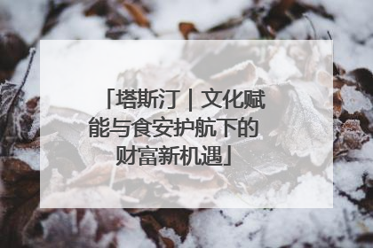 塔斯汀｜文化赋能与食安护航下的财富新机遇