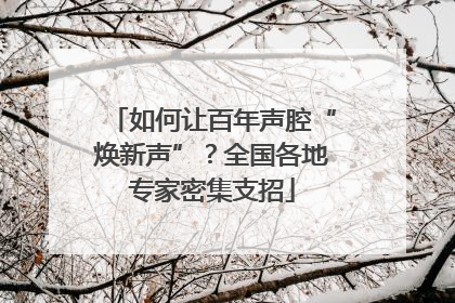 如何让百年声腔“焕新声”？全国各地专家密集支招