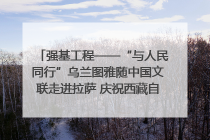 强基工程——“与人民同行”乌兰图雅随中国文联走进拉萨 庆祝西藏自治区成立60周年
