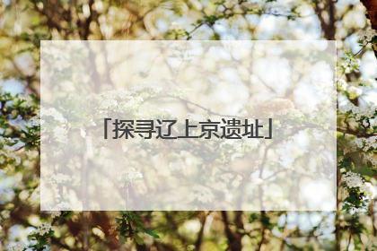 探寻辽上京遗址