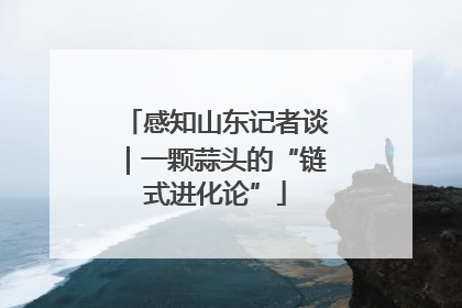 感知山东记者谈｜一颗蒜头的“链式进化论”