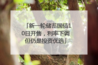 新一轮储蓄国债10日开售，利率下调但仍是投资优选
