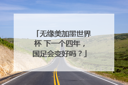 无缘美加墨世界杯 下一个四年，国足会变好吗？
