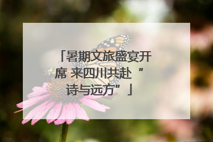 暑期文旅盛宴开席 来四川共赴“诗与远方”