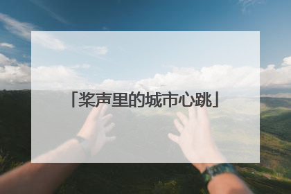 桨声里的城市心跳
