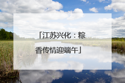 江苏兴化：粽香传情迎端午