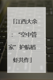 江西大余：“空中管家”护航稻虾共作