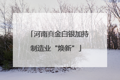河南真金白银加持制造业“焕新”