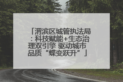 渭滨区城管执法局：科技赋能+生态治理双引擎 驱动城市品质“蝶变跃升”