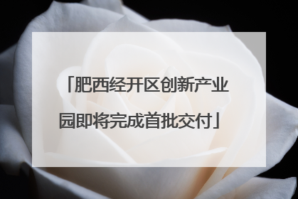 肥西经开区创新产业园即将完成首批交付