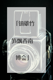 镇雄竹笋飘香南博会
