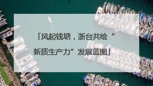 风起钱塘，浙台共绘“新质生产力”发展蓝图