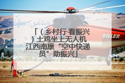 （乡村行·看振兴）土鸡坐上无人机 江西南康“空中快递员”助振兴