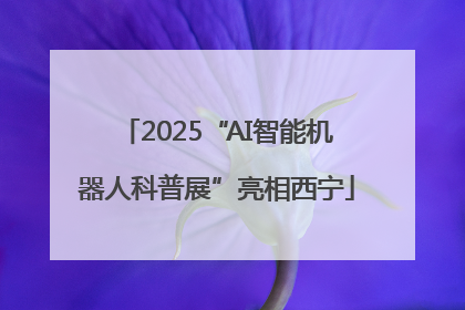 2025“AI智能机器人科普展”亮相西宁