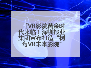 VR影院黄金时代来临！深圳报业集团宣布打造“树莓VR未来影院”_深圳新闻网